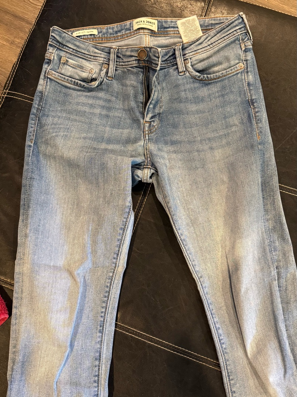 Jack & Jones Light Wash Skinny Jeans in Pale Blue